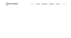 Desktop Screenshot of elbfilmmedia.de